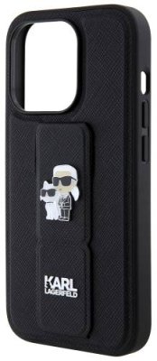 Чехол Karl Lagerfeld Saffiano GripStand & Choupette для iPhone 15 Pro, черный / Чехлы | Электроника | V4.Ru: Маркетплейс