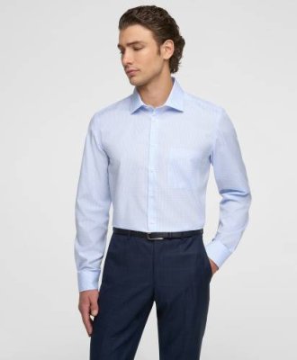 Рубашка HENDERSON дл.р. SHL-2213-S BLUE / Рубашки Non-Iron | Одежда, обувь и аксессуары | V4.Ru: Маркетплейс