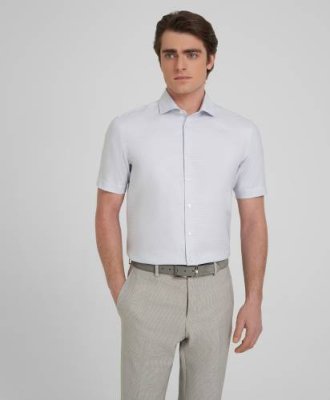 Рубашка HENDERSON кр.р. SHS-0648-R GREY / Рубашки Non-Iron + Stretch | Одежда, обувь и аксессуары | V4.Ru: Маркетплейс