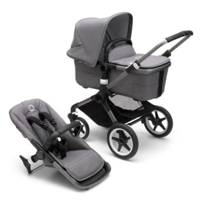 Коляска 2 в1 Fox3 Complete GRAPHITE/GREY MELANGE-GREY MELANGE Bugaboo / Коляски 2 в 1 | Одежда, обувь и аксессуары | V4.Ru: Маркетплейс