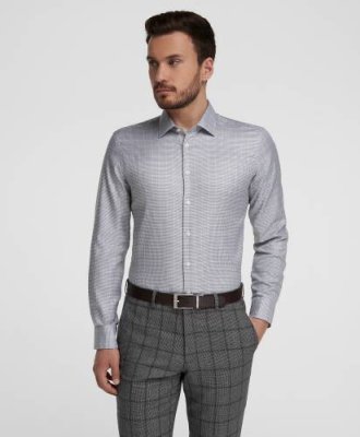 Рубашка HENDERSON дл.р. SHL-2047-S GREY / Рубашки Non-Iron | Одежда, обувь и аксессуары | V4.Ru: Маркетплейс