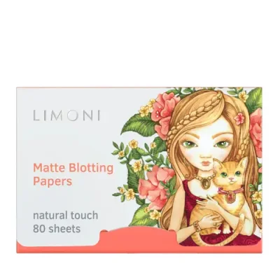 LIMONI Салфетки для лица матирующие / Matte Blotting Papers pink 80 шт / Салфетки | Товары для красоты | V4.Ru: Маркетплейс