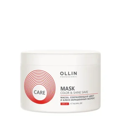 OLLIN PROFESSIONAL Маска сохраняющая цвет и блеск окрашенных волос / Color & Shine Save Mask 500 мл / Маски | Товары для красоты | V4.Ru: Маркетплейс