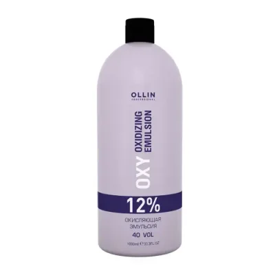 OLLIN PROFESSIONAL Эмульсия окисляющая 12% (40vol) / Oxidizing Emulsion OLLIN performance OXY 1000 мл / Окислители | Товары для красоты | V4.Ru: Маркетплейс