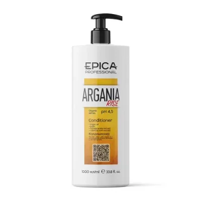 EPICA PROFESSIONAL Кондиционер для придания блеска с маслом арганы / Argania Rise ORGANIC 1000 мл / Кондиционеры | Товары для красоты | V4.Ru: Маркетплейс