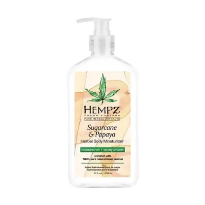 HEMPZ Молочко для тела, сахарный тростник и папайя / Sugarcane & Papaya Herbal Body Moisturizer 500 мл / Молочко | Товары для красоты | V4.Ru: Маркетплейс