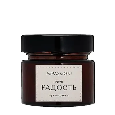 MIPASSIONcorp Свеча парфюмированная в банке, радость / MiPASSiON 100 мл / Свечи | Товары для красоты | V4.Ru: Маркетплейс