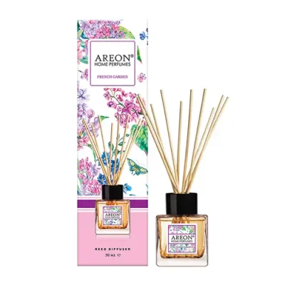 AREON Диффузор ароматический, французский сад / HOME PERFUME STICKS GARDEN French Garden 50 мл / Ароматы для дома | Товары для красоты | V4.Ru: Маркетплейс