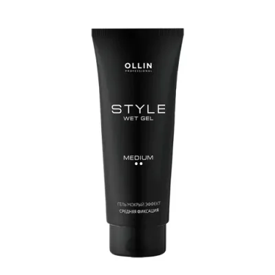 OLLIN PROFESSIONAL Гель мокрый эффект средней фиксации / Wet Gel Medium STYLE 200 мл / Гели | Товары для красоты | V4.Ru: Маркетплейс