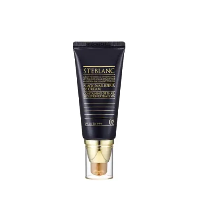 STEBLANC ВВ крем с муцином черной улитки, 02 бежевый / Black Snail Repair BB Cream 50 мл / BB-кремы | Товары для красоты | V4.Ru: Маркетплейс