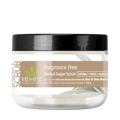 HEMPZ Скраб сахарный для тела Нейтральный / Hempz Fragrance Free Herbal Sugar Scrub 176 г / Скрабы | Товары для красоты | V4.Ru: Маркетплейс