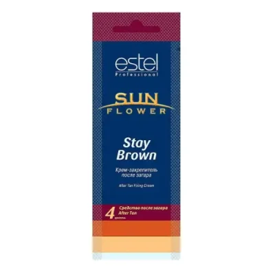 ESTEL PROFESSIONAL Крем-закрепитель после загара / Sun Flower Stay Brown 15 мл / Кремы | Товары для красоты | V4.Ru: Маркетплейс