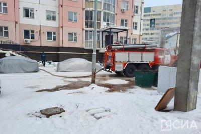 В Якутске в многоэтажном доме произошло возгорание / Мария Горохова   