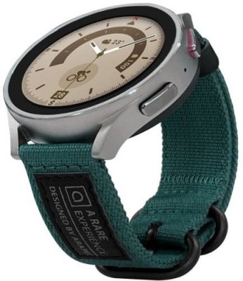 Ремешок Araree Soft Woven Strap для Galaxy Watch, нейлон зеленый / Ремешки | Электроника | V4.Ru: Маркетплейс