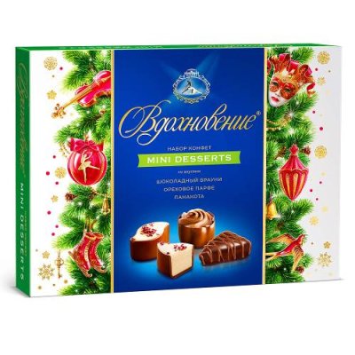 Конфеты в коробке Вдохновение Mini Desserts, 165 гр. / Конфеты в коробках | Продукты питания | V4.Ru: Маркетплейс