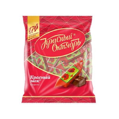 Конфеты Красный мак, Красный Октябрь, 250 гр. / Шоколадные конфеты | Продукты питания | V4.Ru: Маркетплейс