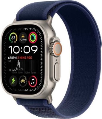 Apple Watch Ultra 2 (2024) GPS + Cellular, 49 мм, корпус из титана, ремешок Trail (M/L) цвета blue (синий) / Watch Ultra 2 | Электроника | V4.Ru: Маркетплейс