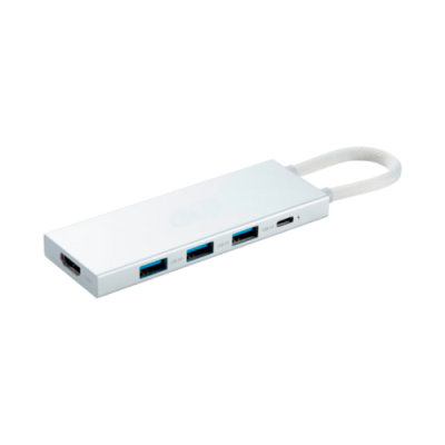 USB-хаб Ксиаоми Type-C 5 в1 3USB/1USB-C/HDMI XMDS05YM белый / Переходники | Электроника | V4.Ru: Маркетплейс