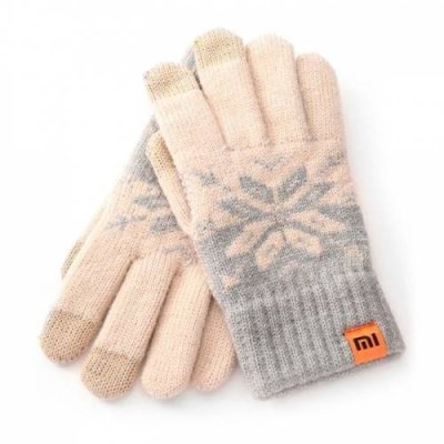 Перчатки для сенсорных экранов FO Touch Screen Warm Velvet Gloves Beige (бежевый) / Товары для спорта и путешествий | Электроника | V4.Ru: Маркетплейс