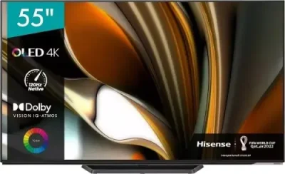 55" Телевизор Hisense 55A85H, OLED, 4K Ultra HD, черный / 55 дюймов | Электроника | V4.Ru: Маркетплейс