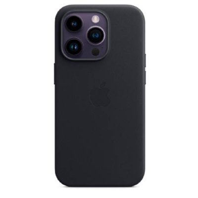 Чехол совместимый с  Apple iPhone 14 Pro Leather Case with MagSafe - Midnight/Темноя ночь (EAC) / 14 Pro | Электроника | V4.Ru: Маркетплейс