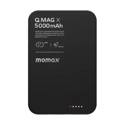 Аккумулятор Внешний MagSafe Momax Q. Mag X 5000mAh черный / 5000 mAh | Электроника | V4.Ru: Маркетплейс