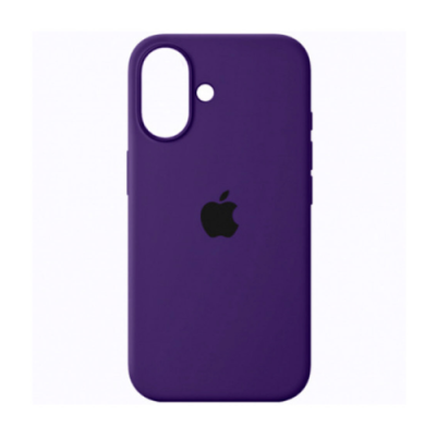 Чехол-накладка Silicone Case Series для Apple iPhone 16 (фиолетовый) / для iPhone 15/16 | Электроника | V4.Ru: Маркетплейс