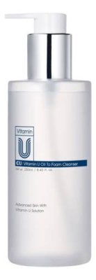 Очищающее масло-пенка для лица CU: Vitamin U Oil To Foam Cleancer 250мл / Очищение | Товары для красоты | V4.Ru: Маркетплейс