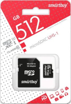 Карта памяти MicroSDXC Smartbuy / Карты памяти | Электроника | V4.Ru: Маркетплейс