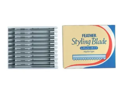 HAIRWAY Лезвия Feather Styling Blade для бритв 24001, 24003 10 шт / Лезвия | Товары для красоты | V4.Ru: Маркетплейс