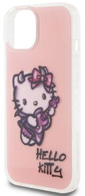 Чехол Hello Kitty Graffiti Guitar для iPhone 15, розовый / Чехлы | Электроника | V4.Ru: Маркетплейс