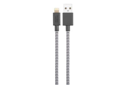 Кабель Native Union Belt Lightning/USB (1,2 м), зебра / Кабели | Электроника | V4.Ru: Маркетплейс