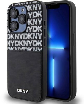 Чехол DKNY Repeat Cardslot для iPhone 15 Pro, черный / Чехлы | Электроника | V4.Ru: Маркетплейс