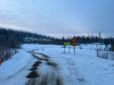 Автозимник Светлый - Сюльдюкар: дорога открыта /    