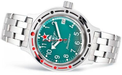 Российские наручные  мужские часы Vostok 2416.00-420307. Коллекция Амфибия / Часы мужские | Одежда, обувь и аксессуары | V4.Ru: Маркетплейс