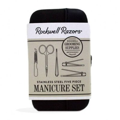 Маникюрный набор Rockwell Razors 5 предметов, чехол Маникюрные наборы / Товары для красоты | V4.Market