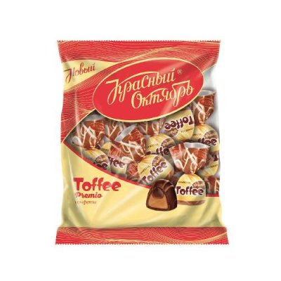 Конфеты Toffee Premio, Красный Октябрь, 250 гр. / Шоколадные конфеты | Продукты питания | V4.Ru: Маркетплейс