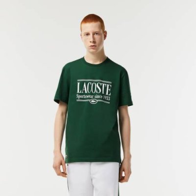 Мужская футболка Lacoste Regular Fit / Футболки | Одежда, обувь и аксессуары | V4.Ru: Маркетплейс