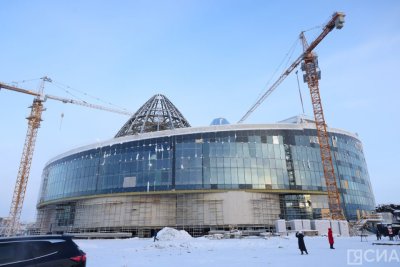 Готовность здания Арктического центра эпоса и искусств в Якутске составляет почти 60% / Майя Гоголева Якутск Якутск Республика Саха (Якутия)