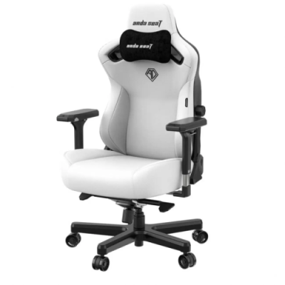 Игровое кресло AndaSeat Kaiser 3, ПВХ, белый / Компьютерные кресла | Электроника | V4.Ru: Маркетплейс