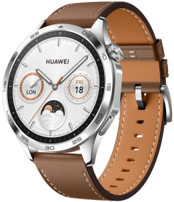 Умные часы Huawei Watch GT 4 (PNX-B19) 46 mm Brown (коричневый) с кожаным ремешком / Watch GT 4 | Электроника | V4.Ru: Маркетплейс