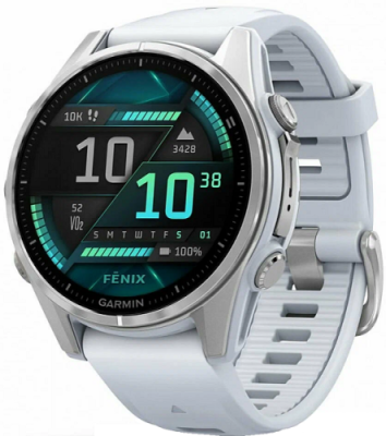 Умные часы Garmin Fenix 8 43 mm Amoled Sapphire GPS Watch серебристые (010-02903-06) / Fenix 8 | Электроника | V4.Ru: Маркетплейс