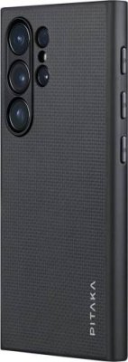 Чехол-накладка PITAKA MagCase для Samsung Galaxy S24 Ultra карбоновый (кевлар) черно-серый шахматное плетение / для Samsung | Электроника | V4.Ru: Маркетплейс