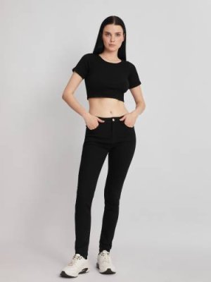 Джинсы силуэта Skinny с низкой посадкой Скинни / Одежда, обувь и аксессуары | V4.Market