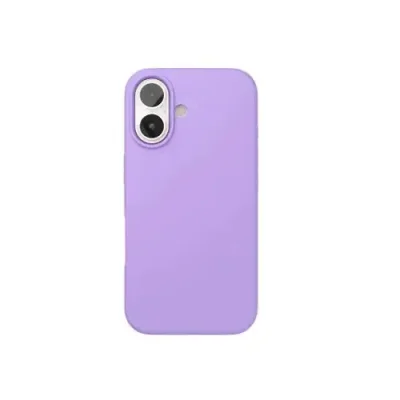 Чехол-накладка Silicone Case Series для Apple iPhone 16 (лавандовый) для iPhone 15/16 / Электроника | V4.Market