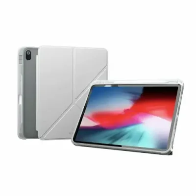 Чехол-книжка WIWU Classic III Case для Apple iPad Pro 11 (2024) (полиуретан с подставкой) (GF-003) (серый) для Apple iPad Pro 11 (2024) / Электроника | V4.Market