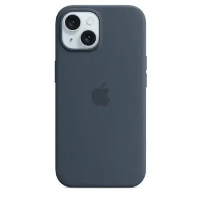 Чехол-накладка Silicone Case with MagSafe для iPhone 15 силиконовый (темно-синий) для iPhone 15/16 / Электроника | V4.Market