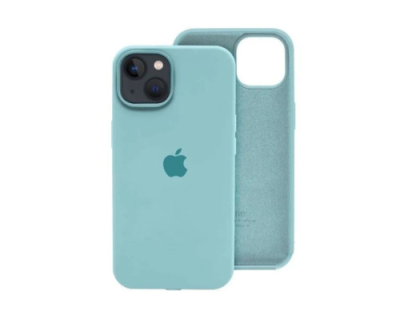 Чехол-накладка Silicone Case Series для Apple iPhone 13 (ментоловый) для iPhone 13/13 Pro / Электроника | V4.Market