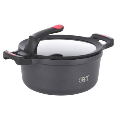 Кастрюля из литого алюминия Gipfel Gourmet 52342 4 л/24 см Кастрюли / Товары для дома | V4.Market