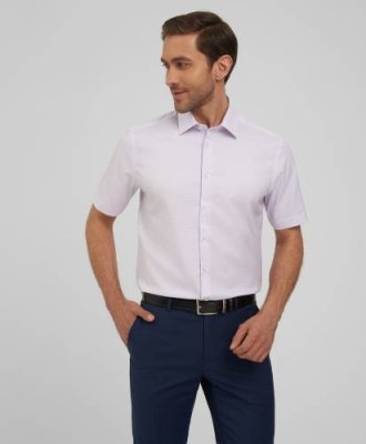 Рубашка прямой силуэт HENDERSON SHS-0621-N LILAC / Рубашки Non-Iron + Stretch | Одежда, обувь и аксессуары | V4.Ru: Маркетплейс